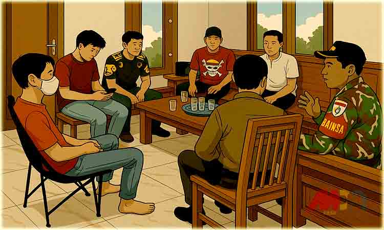 Pria tuban unggah foto hormat ke bendera one piece