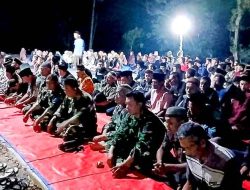 Satgas TMMD 125 Bojonegoro ikuti Doa Bersama HUT RI ke- 80