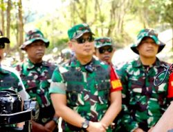 Semangat Gotong royong Membangun Desa, TMMD 125 Bojonegoro Tuntaskan Pengecoran Jalan Beton