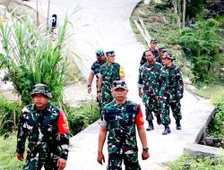 Tim Wasev Mabes TNI-AD Tinjau Sasaran TMMD 125 Bojonegoro