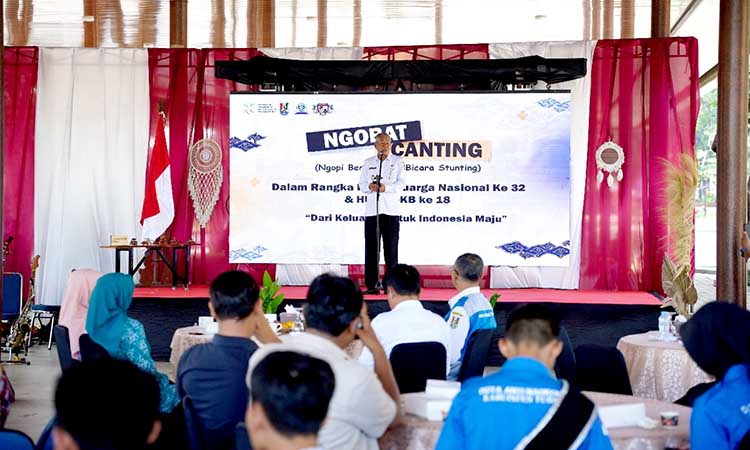 Wabup tuban ngopi bahas stunting