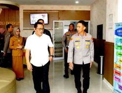 Kapolres Kediri Kota Berkunjung dan Silaturahmi ke Rumah Sakit Bhayangkara Kediri