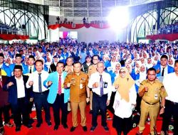 Di Hadapan Ribuan Mahasiswa Unimus, Gubernur Ahmad Luthfi Tegaskan Pemimpin Harus Berintegritas dan Melayani