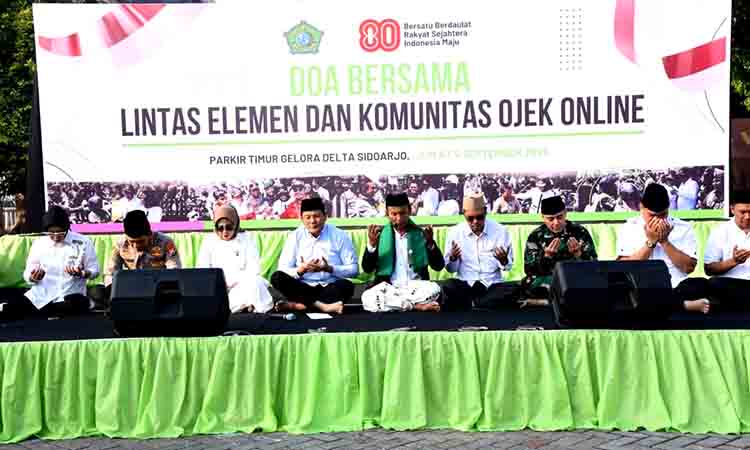 Bupati sidoarjo ajak ojol sidoarjo jaga sidoarjo 3