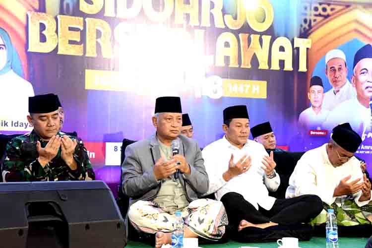 Bupati sidoarjo ajak warga nu tidak mudah terprovokasi isu yang memecah belah umat