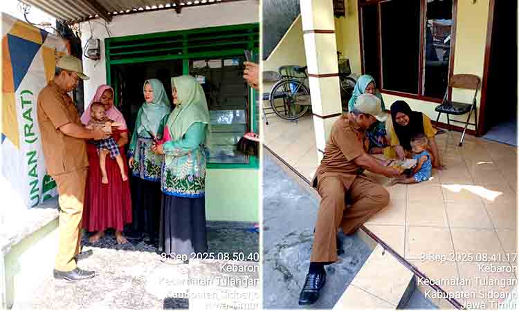 Datang langsung ke rumah