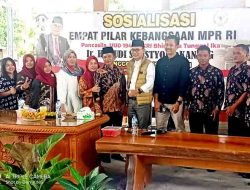 Kanang Sosialisasikan Empat Pilar Kebangsaan dan Serap Aspirasi Warga Simo Kwadungan