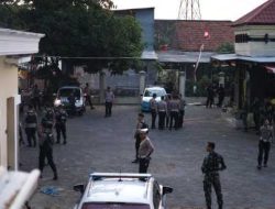 Polres Kediri Gelar Patroli Skala Besar Pasca Kerusuhan untuk Jaga Kondusivitas