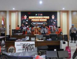 Polres Kediri Tetapkan 28 Tersangka Aksi Anarkis, 14 di Antaranya Anak di Bawah Umur