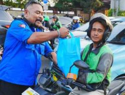 Buruh KSPSI dan Polri Adakan Bakti Sosial, Ratusan Paket Sembako Dibagikan kepada Warga