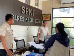 Pasca Aksi Anarkis, Pelayanan SPKT di Polres Kediri Kota Tetap Berjalan Normal dan Warga Mulai Berdatangan