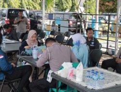 Sambut Hari Lalu Lintas Bhayangkara ke -70 Polres Jember Gelar Baktikes Gratis