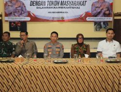 ​Kapolres Kediri Kota Gelar Cangkrukan Kamtibmas dengan Tokoh Masyarakat, Pererat Silaturahmi dan Bahas Kamtibmas