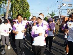 ​Jaga Kondusivitas Color Run 7K, Kapolres Kediri Kota Pimpin Pengamanan dan Beri Dukungan Penuh