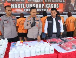 Operasi Tumpas Narkoba Semeru 2025, Polres Bondowoso Amankan 11 Tersangka Sita 10,93 Gram Sabu dan 241 Ribu Butir Okerbaya