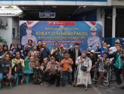 Bahagianya Kaum Difabel Dapat SIM Gratis dari Polres Jember di Hari Lalu Lintas Bhayangkara ke – 70