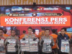 Polres Probolinggo Kota Amankan 10 Tersangka Jaringan Narkoba Dalam Operasi Tumpas Semeru 2025