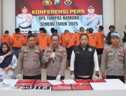 OPS Tumpas Narkoba 2025 Polres Pamekasan Berhasil Amankan 19 Tersangka dari 14 Kasus yang Terungkap