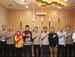 KPU Kabupaten Kediri perkuat Kolaborasi dengan Bersilaturahmi ke Polres Kediri Kota