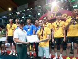 Tim Putra Bhayangkara Presisi Juara I di Open Tournament Bola Voli Piala Panglima TNI Tahun 2025