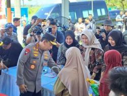 Jaga Stabilitas Pangan, GPM Polri Salurkan 6 Ton Beras SPHP di Pebelan Semarang