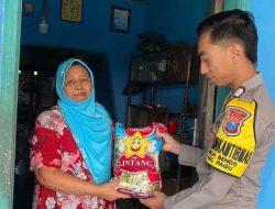 Jumat Berkah, Polsek Pagu Salurkan Bantuan Sosial di Desa Bendo
