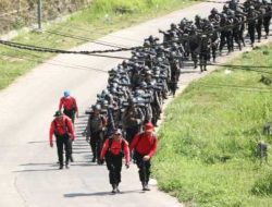 Outbound Tupdasbhara: 247 Siswa Diktukba Polri SPN Polda Jatim Ditempa di Jalur 26 KM