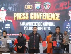 Polres Kediri Kota Amankan Lima Tersangka Pengeroyokan