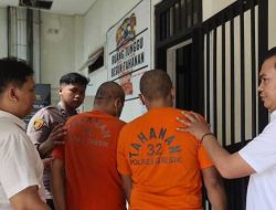 Komitmen Berantas Narkoba Polres Gresik Amankan Dua Tersangka Pengedar Sita Sabu 84 Gram