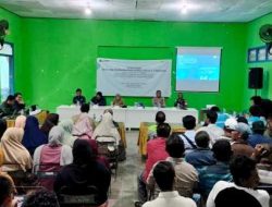 Babinsa Koramil Geneng Hadiri Sosialisasi Pembangunan Gardu Induk Di Desa Klitik