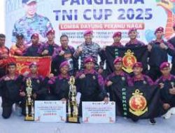 Danrem 082/CPYJ Hadiri Penutupan Kejuaraan Nasional Dayung Perahu Naga Panglima TNI Cup