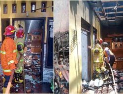 Kebakaran Rumah di Kalirandu Petarukan, Tiga Warga Selamat, Kerugian Capai Rp75 Juta