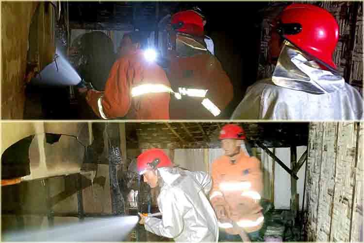 Kebakaran rumah di penggarit