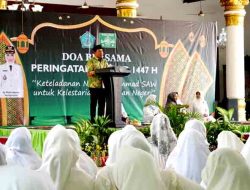 Peringati Maulid Nabi Muhammad SAW, Bupati Subandi : Mari Hidup Rukun dan Jaga Kelestarian Alam