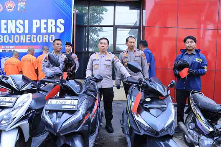 Polres bojonegoro ungkap sindikat curanmor 2