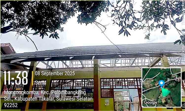 Revitalisasi sman 8 takalar capai 45 persen, mutu dan transparansi jadi prioritas 3