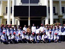 Sekda Tuban Lepas Kontingen Jumbara X, PMR Siap Emban Misi Kemanusiaan dan Promosi Daerah