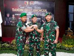 Sertijab Dandim 0812 Lamongan Berlangsung Di Danrem 082/ CPYJ