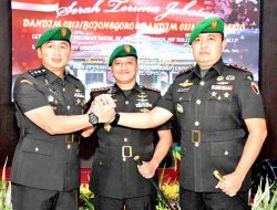 Jabatan Komandan Kodim 0813 Bojonegoro Resmi Berganti