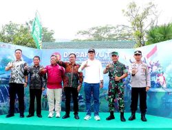 Wakapolres Lamongan Hadiri Bakti Kesehatan dan Baksos Prima Serentak dalam Rangka HUT TNI ke-80