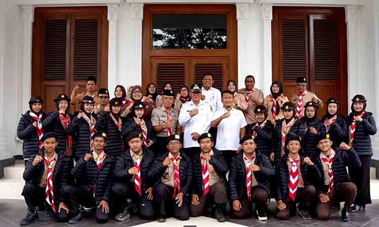 Wakil bupati tuban lepas kontingen pramuka ke ajang prestasi jatim, titipkan semangat dan etika