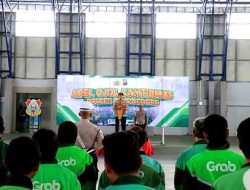 Bersama Ojol, Polres Bojonegoro Bangun Kebersamaan dan Jaga Kamtibmas Tetap Aman