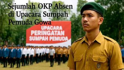 Sejumlah OKP Absen di Upacara Sumpah Pemuda Gowa, Tokoh Pemuda: Jangan Buru-buru Menilai