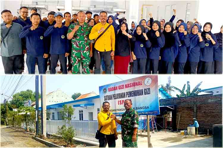 Danramil 05 ulujami monitoring kesiapan dapur