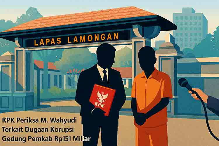 Diperiksa kpk di balik jeruji