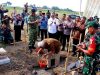 Dukung Program Koperasi Desa, Dandim Ngawi Ikuti Zoom Peletakan Batu Pertama Koperasi Merah Putih Secara Serentak Di Seluruh Indonesia