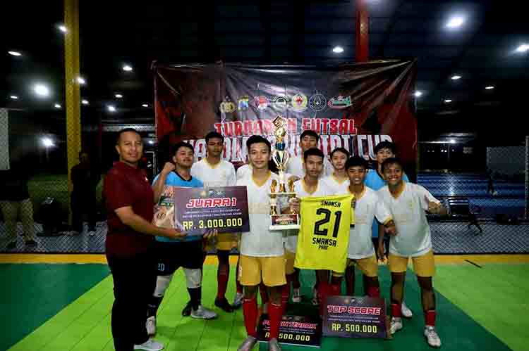 Final futsal kapolres kediri