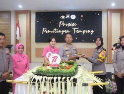 Polres Kediri Gelar Tasyakuran HUT ke-77 Polwan RI