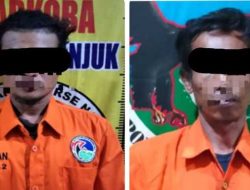 Polres Nganjuk Berhasil Ungkap Kasus Narkoba Dua Tersangka Pengedar Sabu Diamankan