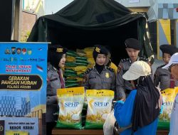 Polres Kediri Gelar GPM saat CFD, Masyarakat Sambut Antusias